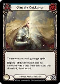 Glint the Quicksilver - Welcome to Rathe - Flesh and Blood TCG card