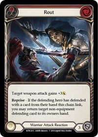 Rout - Welcome to Rathe - Flesh and Blood TCG card