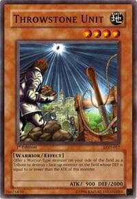 Throwstone Unit - Legacy of Darkness - YuGiOh card