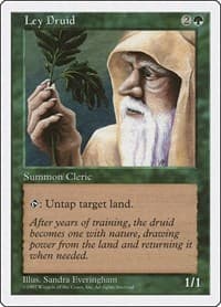 Ley Druid - Fifth Edition - Magic: The Gathering card