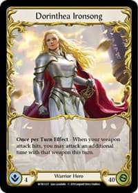 Dorinthea Ironsong // Quicken - Welcome to Rathe - Flesh and Blood TCG card