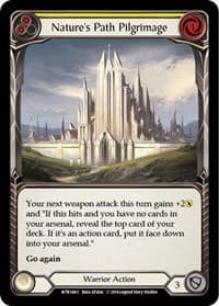 Nature's Path Pilgrimage (Yellow) - Welcome to Rathe - Flesh and Blood TCG card