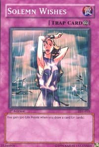 Solemn Wishes - Pharaoh's Servant - YuGiOh card