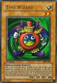 Time Wizard - Metal Raiders - YuGiOh card
