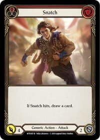 Snatch (Red) - Welcome to Rathe - Flesh and Blood TCG card