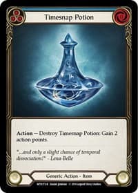 Timesnap Potion - Welcome to Rathe - Flesh and Blood TCG card