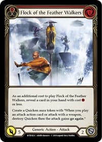 Flock of the Feather Walkers (Red) - Welcome to Rathe - Flesh and Blood TCG card