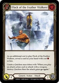 Flock of the Feather Walkers (Yellow) - Welcome to Rathe - Flesh and Blood TCG card