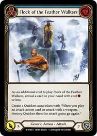 Flock of the Feather Walkers (Blue) - Welcome to Rathe - Flesh and Blood TCG card