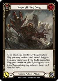 Regurgitating Slog (Red) - Welcome to Rathe - Flesh and Blood TCG card