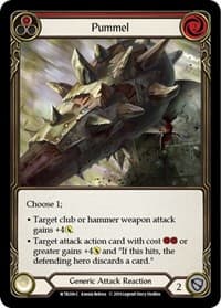 Pummel (Red) - Welcome to Rathe - Flesh and Blood TCG card