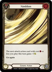 Nimblism (Red) - Welcome to Rathe - Flesh and Blood TCG card