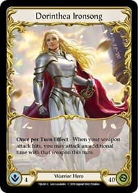 Dorinthea Ironsong - Hero Deck: Dorinthea - Flesh and Blood TCG card