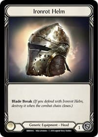 Ironrot Helm - Hero Deck: Rhinar - Flesh and Blood TCG card