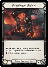 Snapdragon Scalers - Hero Deck: Rhinar - Flesh and Blood TCG card