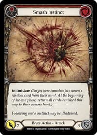 Smash Instinct (Red) - Hero Deck: Rhinar - Flesh and Blood TCG card