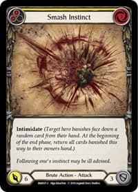 Smash Instinct (Yellow) - Hero Deck: Rhinar - Flesh and Blood TCG card