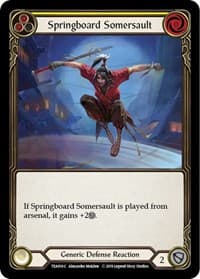 Springboard Somersault - Hero Deck: Dorinthea - Flesh and Blood TCG card