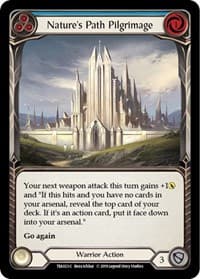 Nature's Path Pilgrimage (Blue) - Hero Deck: Dorinthea - Flesh and Blood TCG card