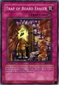 Trap of Board Eraser - Pharaonic Guardian - YuGiOh card