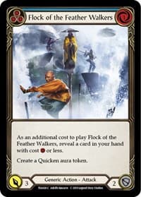 Flock of the Feather Walkers (Blue) - Hero Deck: Dorinthea - Flesh and Blood TCG card