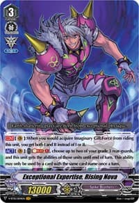 Exceptional Expertise, Rising Nova - V-BT10: Phantom Dragon Aeon - Cardfight Vanguard card