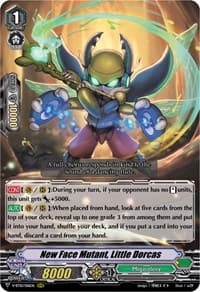 New Face Mutant, Little Dorcas - V-BT10: Phantom Dragon Aeon - Cardfight Vanguard card