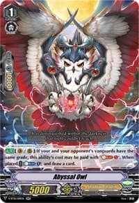 Abyssal Owl - V-BT10: Phantom Dragon Aeon - Cardfight Vanguard card