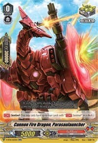 Cannon Fire Dragon, Parasaulauncher - V-BT10: Phantom Dragon Aeon - Cardfight Vanguard card