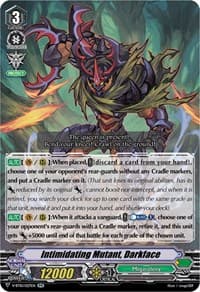 Intimidating Mutant, Darkface - V-BT10: Phantom Dragon Aeon - Cardfight Vanguard card
