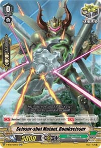 Scissor-shot Mutant, Bombscissor - V-BT10: Phantom Dragon Aeon - Cardfight Vanguard card