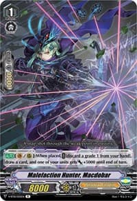 Malefaction Hunter, Macdobar - V-BT10: Phantom Dragon Aeon - Cardfight Vanguard card