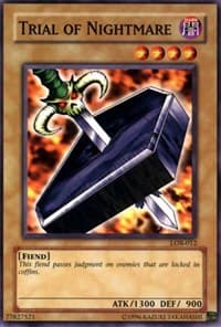 Trial of Nightmare - The Legend of Blue Eyes White Dragon - YuGiOh card