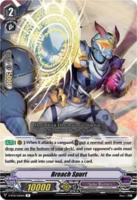 Breach Spurt - V-BT10: Phantom Dragon Aeon - Cardfight Vanguard card