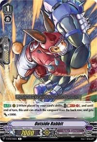 Outside Rabbit - V-BT10: Phantom Dragon Aeon - Cardfight Vanguard card