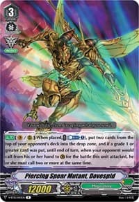 Piercing Spear Mutant, Dovespid - V-BT10: Phantom Dragon Aeon - Cardfight Vanguard card