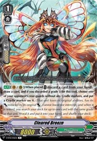 Cleared Breeze - V-BT10: Phantom Dragon Aeon - Cardfight Vanguard card