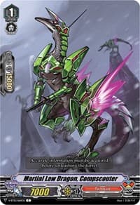 Martial Law Dragon, Compscouter - V-BT10: Phantom Dragon Aeon - Cardfight Vanguard card