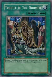 Tribute to The Doomed - Metal Raiders - YuGiOh card