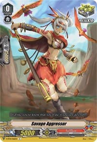 Savage Aggressor - V-BT10: Phantom Dragon Aeon - Cardfight Vanguard card