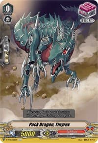 Pack Dragon, Tinyrex - V-BT10: Phantom Dragon Aeon - Cardfight Vanguard card