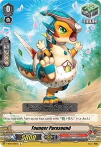 Younger Parasound - V-BT10: Phantom Dragon Aeon - Cardfight Vanguard card