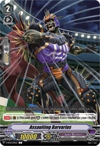 Assaulting Barvarius - V-BT10: Phantom Dragon Aeon - Cardfight Vanguard card