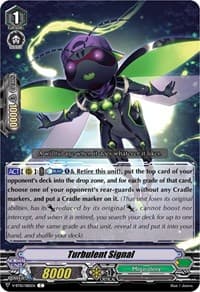 Turbulent Signal - V-BT10: Phantom Dragon Aeon - Cardfight Vanguard card
