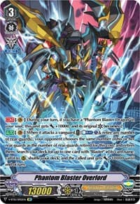 Phantom Blaster Overlord (SP) - V-BT10: Phantom Dragon Aeon - Cardfight Vanguard card