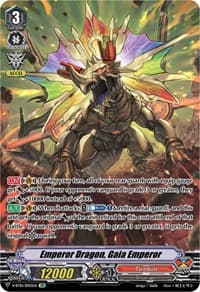 Emperor Dragon, Gaia Emperor (SP) - V-BT10: Phantom Dragon Aeon - Cardfight Vanguard card