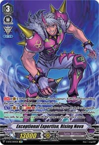 Exceptional Expertise, Rising Nova (SP) - V-BT10: Phantom Dragon Aeon - Cardfight Vanguard card