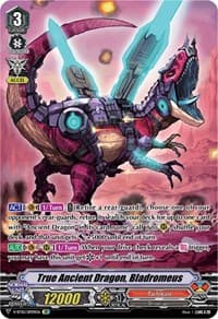 True Ancient Dragon, Bladromeus (SP) - V-BT10: Phantom Dragon Aeon - Cardfight Vanguard card