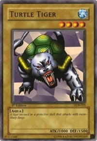 Turtle Tiger - The Legend of Blue Eyes White Dragon - YuGiOh card