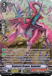 Regiment Dragon, Regiodon (SP) - V-BT10: Phantom Dragon Aeon - Cardfight Vanguard card